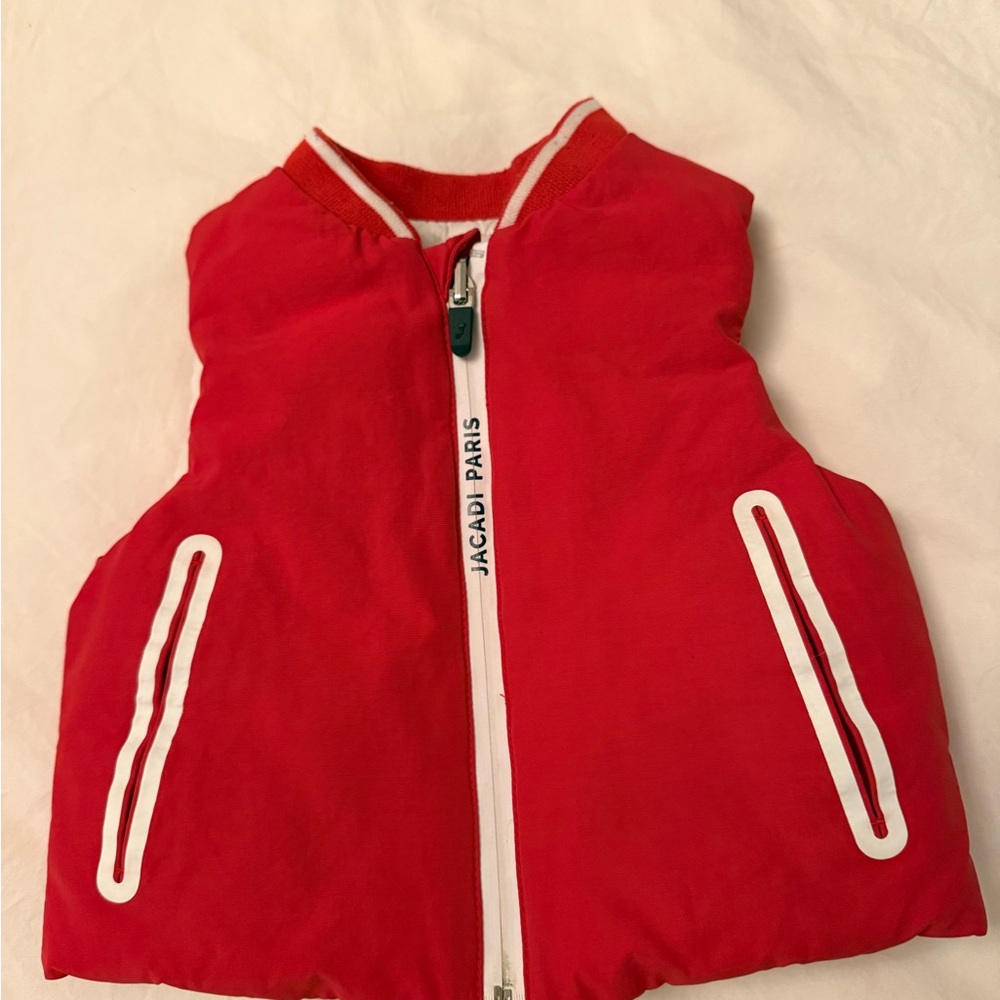 Jacadi Paris Reversible Red Vest